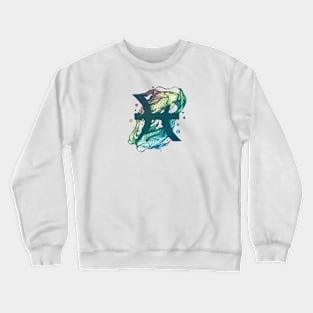 Pisces Zodiac Astrology, Pisces Horoscope Astrology Crewneck Sweatshirt